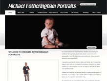 Tablet Screenshot of michaelfotheringhamportraits.com